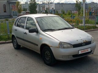 2012 Lada (ВАЗ) Kalina I, серебристый, 180000 рублей, вид 3