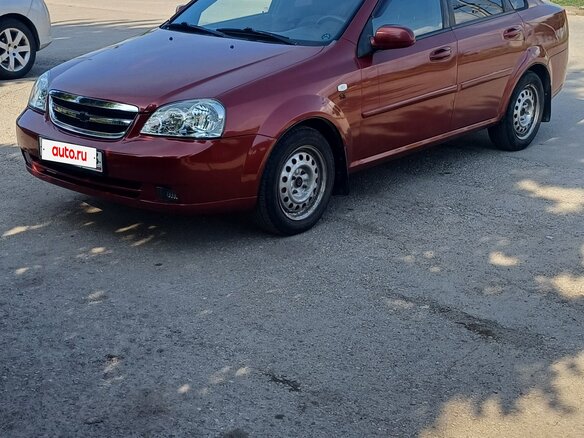 2008 Chevrolet Lacetti I, красный, 350000 рублей - вид 1