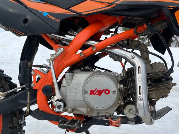 2023 Kayo Evolution YX125EM, чёрный, 78000 рублей - вид 8