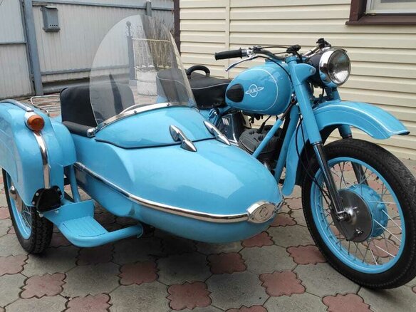 1963 ИЖ Юпитер, голубой - вид 4