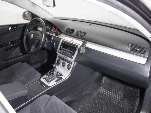 2007 Volkswagen Passat B6, чёрный - вид 4