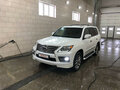 2013 Lexus LX 570 III Рестайлинг, белый