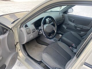2008 Hyundai Accent ТагАЗ II, бежевый, 275000 рублей, вид 5