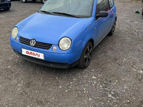 1999 Volkswagen Lupo, голубой, 200000 рублей