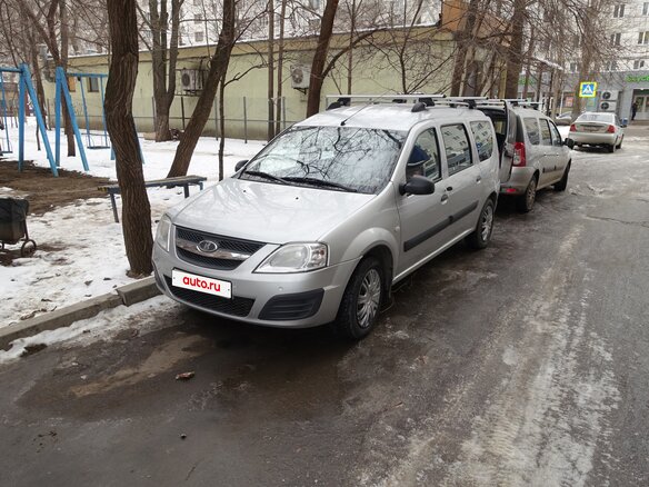 2013 Lada (ВАЗ) Largus I, серебристый, 910000 рублей - вид 6