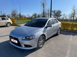2012 Mitsubishi Lancer X Рестайлинг, серебристый, 1460000 рублей, вид 1