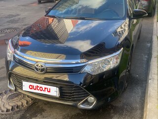 2016 Toyota Camry VII (XV50) Рестайлинг, чёрный, 2250000 рублей, вид 1