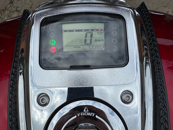 2008 Honda VTX 1800, красный, 1500000 рублей - вид 8