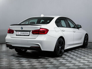 2016 BMW 3 серии 320i xDrive VI (F3x) Рестайлинг, белый, 2698000 рублей, вид 5