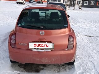 2002 Nissan March III (K12), коричневый, 550000 рублей, вид 3