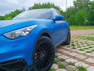 2012 Infiniti FX30d II (S51) Рестайлинг, синий, 2260000 рублей, вид 3