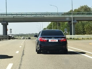 2012 Toyota Camry VII (XV50), чёрный, 1700000 рублей, вид 3