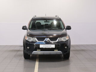 2008 Mitsubishi Outlander II, чёрный, 949000 рублей, вид 2