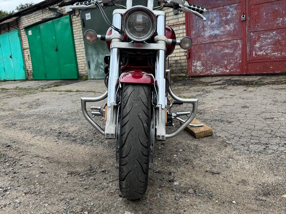 2008 Honda VTX 1800, красный, 1500000 рублей - вид 3
