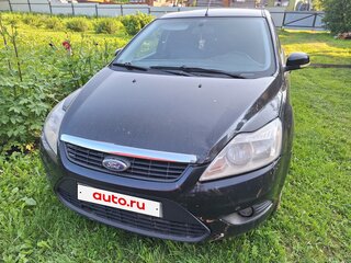 2008 Ford Focus II Рестайлинг, чёрный, 450000 рублей, вид 2