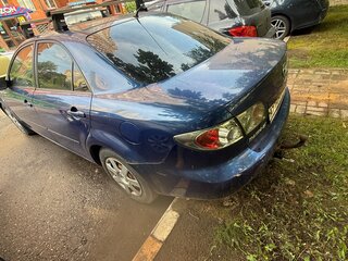 2006 Mazda 6 I (GG) Рестайлинг, синий, 250000 рублей, вид 1