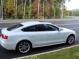2014 Audi A5 I (8T) Рестайлинг, белый, 2475000 рублей, вид 2