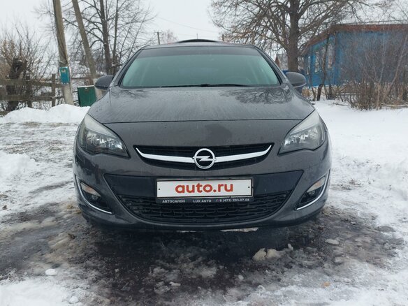 2012 Opel Astra J Рестайлинг, серый, 1350000 рублей - вид 1
