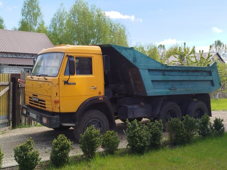 1994 КамАЗ 5511, жёлтый, 550000 рублей, вид 1