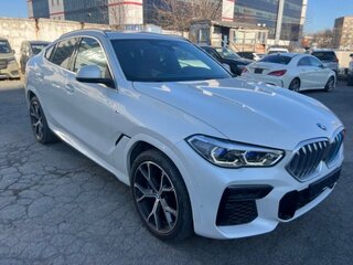2021 BMW X6 30d III (G06), белый, 8500000 рублей, вид 4