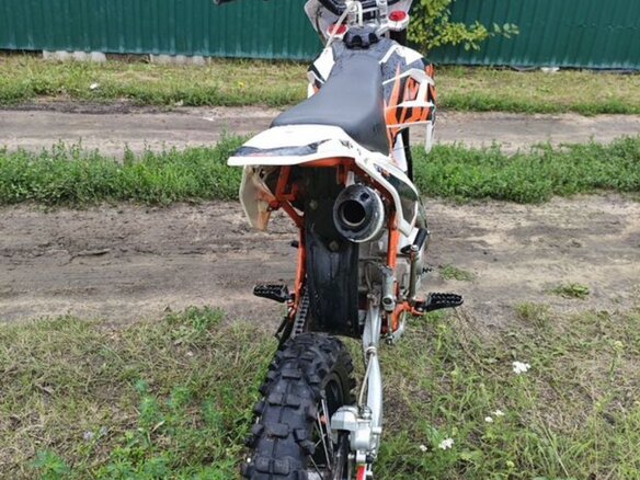 2024 Kayo Basic TT125, оранжевый, 70000 рублей - вид 9