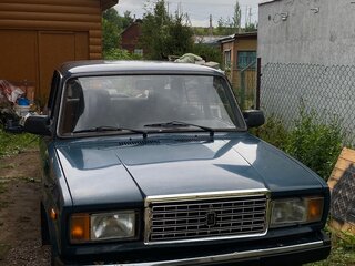 2005 Lada (ВАЗ) 2107, синий, 105000 рублей, вид 1