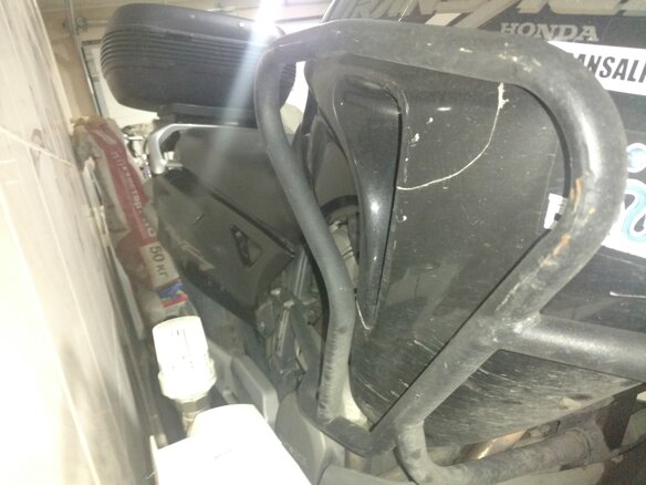 2000 Honda XL650V Transalp, чёрный - вид 6