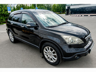 2007 Honda CR-V III, чёрный, 1210000 рублей, вид 4