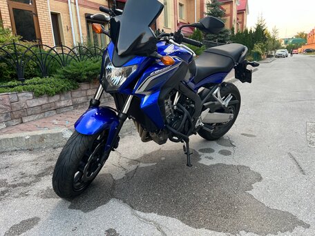 2014 Honda CB 650F, синий, 760000 рублей, вид 1