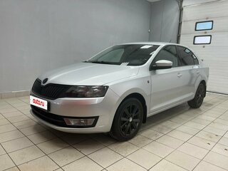 2014 Skoda Rapid I, серебристый, 830000 рублей, вид 1