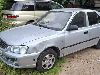 2006 Hyundai Accent ТагАЗ II, серебристый, 250000 рублей, вид 5