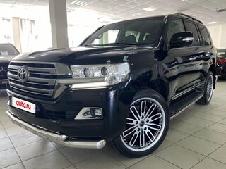 2015 Toyota Land Cruiser 200 Series Рестайлинг 2, чёрный, 5200000 рублей, вид 1