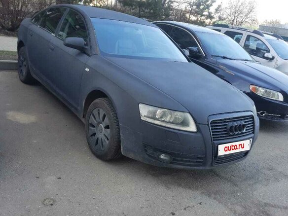 2007 Audi A6 III (C6), чёрный, 605000 рублей