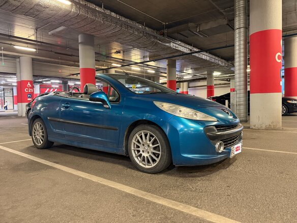 2007 Peugeot 207 I, синий, 550000 рублей - вид 3