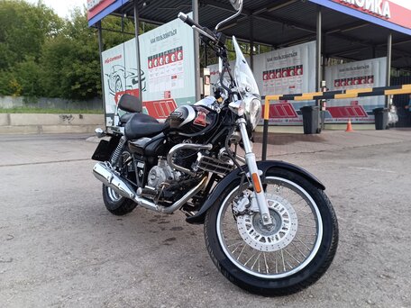 2021 Bajaj Avenger, чёрный, 220000 рублей, вид 1