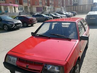 1992 Lada (ВАЗ) 2108, красный, 220000 рублей, вид 2