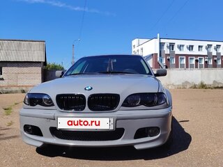 2001 BMW 3 серии 320i IV (E46) Рестайлинг, серебристый, 1000000 рублей, вид 2