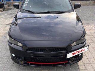 2008 Mitsubishi Lancer X, чёрный, 780000 рублей, вид 2