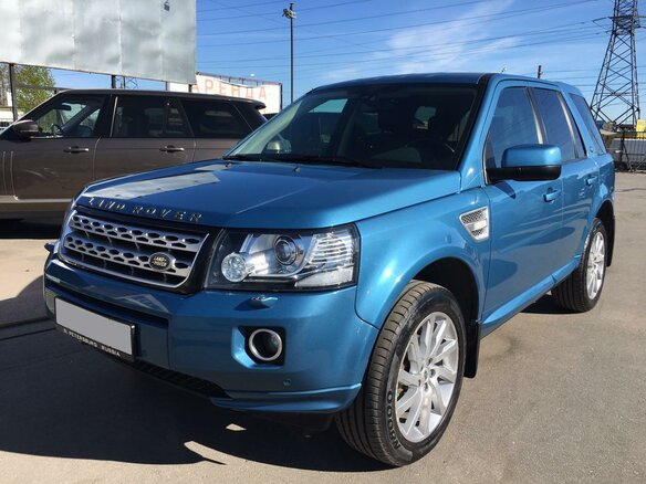 2012 Land Rover Freelander II Рестайлинг 2, голубой - вид 1