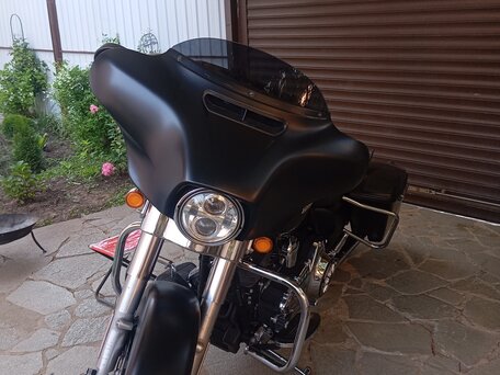 2014 Harley-Davidson Street Glide, чёрный, 1320000 рублей, вид 1