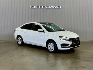 2024 Lada (ВАЗ) Vesta I Рестайлинг (NG), белый, 1247000 рублей, вид 3