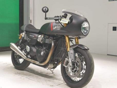 2022 Triumph Thruxton, чёрный, 1500000 рублей, вид 3
