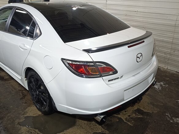 2011 Mazda 6 II (GH) Рестайлинг, белый, 890000 рублей - вид 15