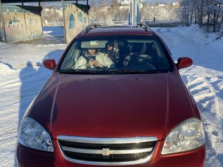 2008 Chevrolet Lacetti I, красный, 650000 рублей, вид 3