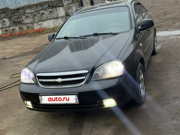 2010 Chevrolet Lacetti I, чёрный, 430000 рублей