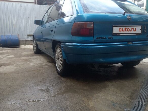 1992 Opel Astra F, зелёный, 95000 рублей - вид 14