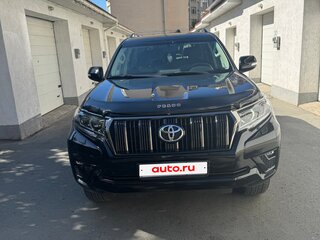 2021 Toyota Land Cruiser Prado 150 Series Рестайлинг 3, чёрный, 6500000 рублей, вид 2
