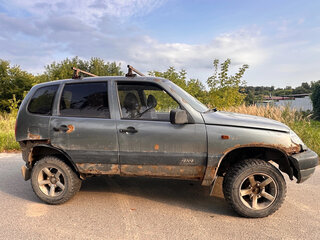 2008 Chevrolet Niva I, серый, 110000 рублей, вид 3