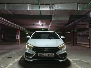 2023 Lada (ВАЗ) Vesta I Рестайлинг (NG), белый, 1350000 рублей, вид 1