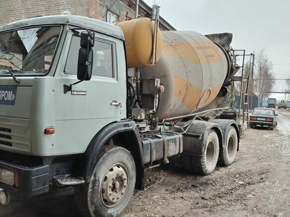 2004 КамАЗ Автобетоносмеситель, серый, 1100000 рублей - вид 4